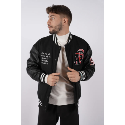Blueberyl - Baseball Bomber jacket - Giacca - Black